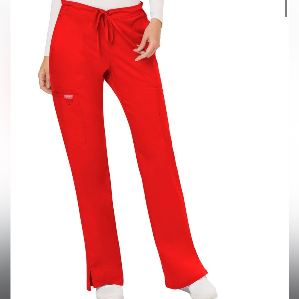 Cherokee Workwear Revolution Women's Drawstring Flare Scrub Pants-WW120